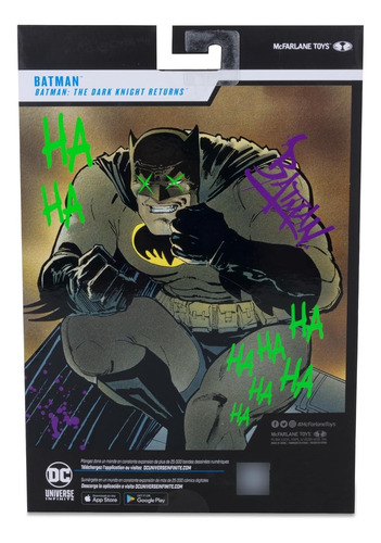 Batman Jokerizado Dark Knight Retun Mcfarlane Gold Label