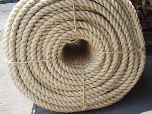 Ixtle/sisal/henequen, Cuerda O Soga 10 Mm (3/8 Pulg) 60 Mtrs