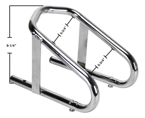Calzo De Rueda De Motocicleta Cromado 5.5