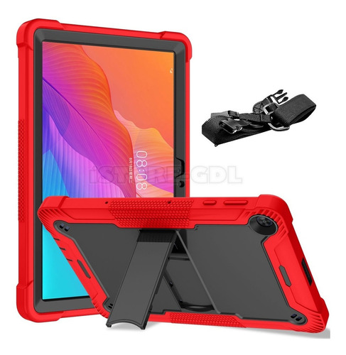 Funda Uso Rudo Con Correa Para iPad 2 3 4 A1458 A1395 A1416