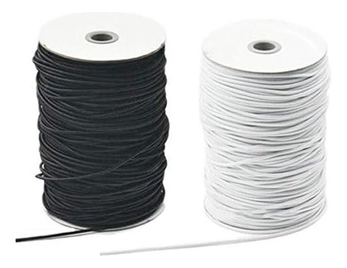 Cordones Elásticos Redondos De 25 Mm Bluemona 140 Yardas