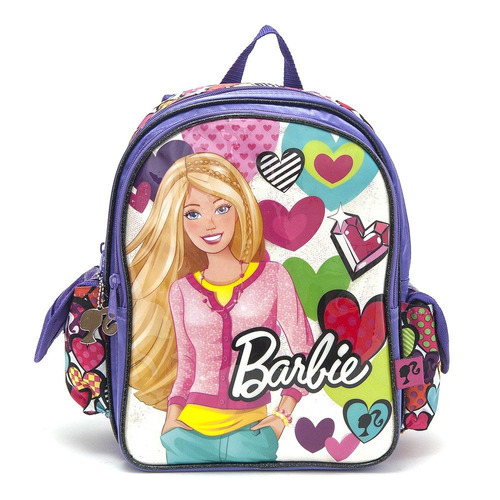 Mochila De Espalda Barbie Jardin Con Licencia Original 12