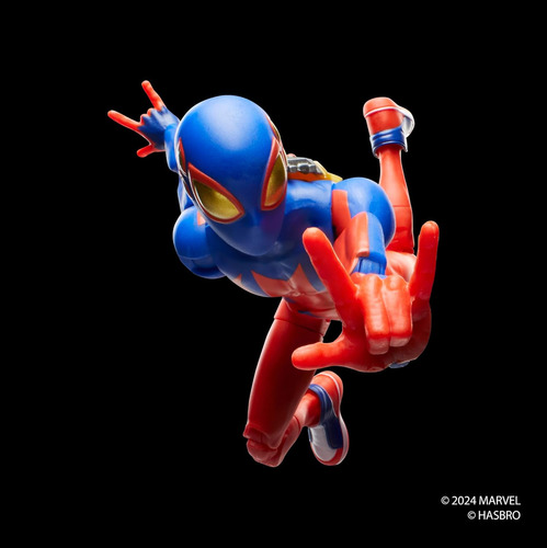 Boneco de ação do Garoto-Aranha da série Marvel Legends