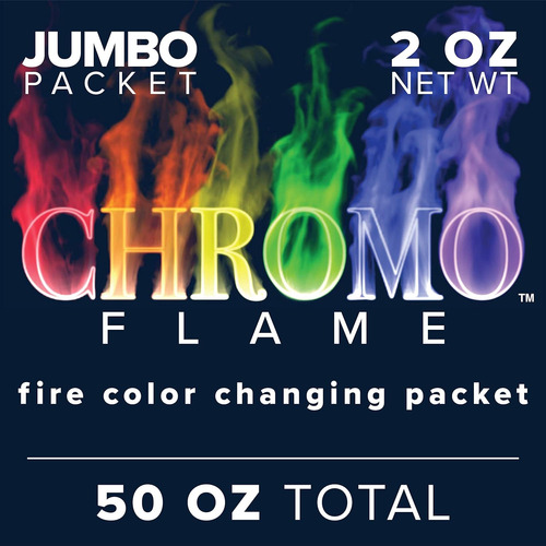 Chromo Flame Paquetes Que Cambian De Color De Fuego Para Hog