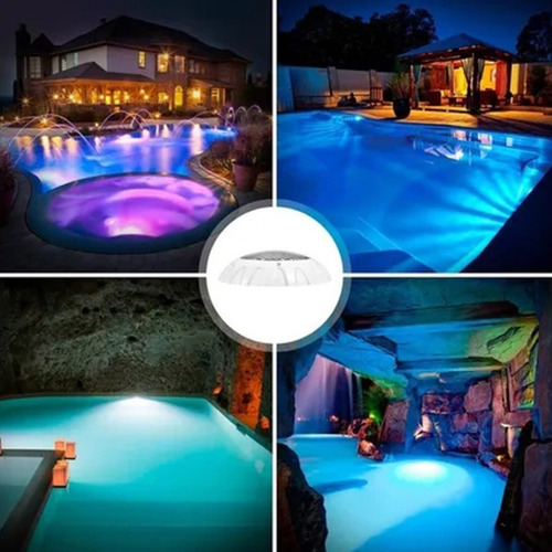 Luz De Piscina Led Iluminación De Piscina 38w 12v Ip68 Rgb