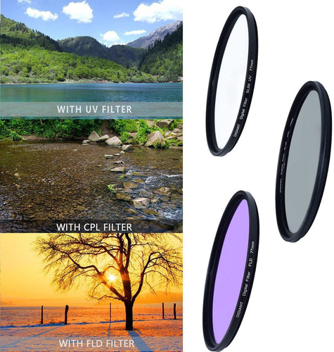 Kit De Filtros De Cámara