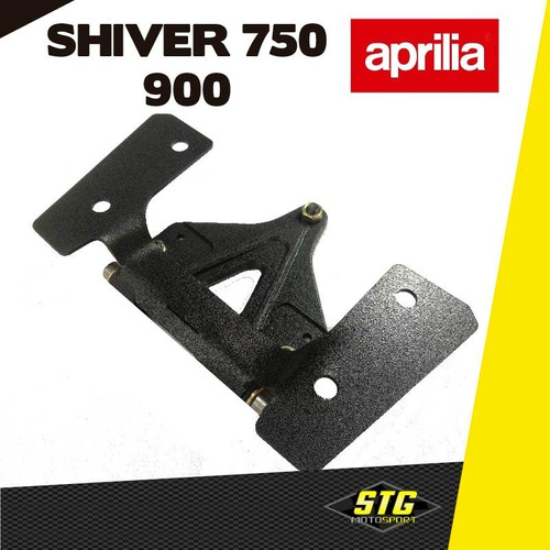 Imagen 2 de 4 de Portapatente Rebatible Fender Eliminator Aprilia 750/900