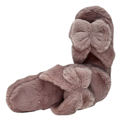 Pantuflas De Felpa Suave Para Mujer