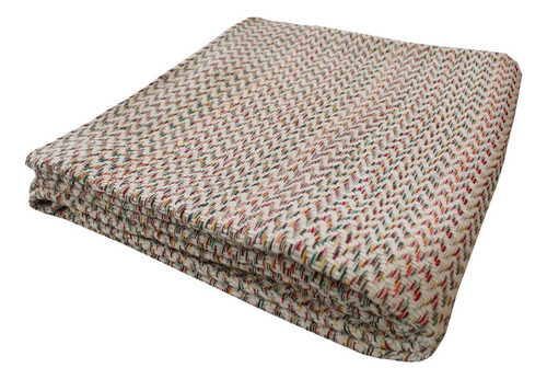Tapete Algodão Com Antiderrapante1,40 X 2,50 Itália Multicor Cor Coral Desenho Do Tecido Colorido