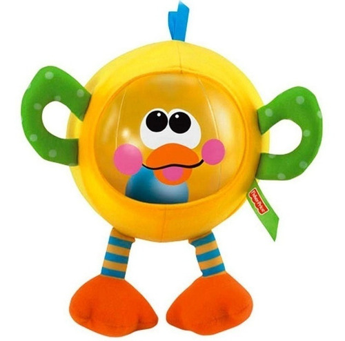 Sonajero Con Sonidos Para Bebe Niño Bola Blanda Fisher Price | MercadoLibre