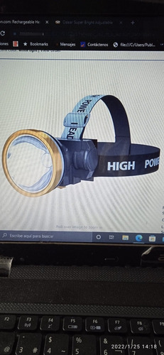 Odear Head Torch Led Rechargeable Headlamp  
