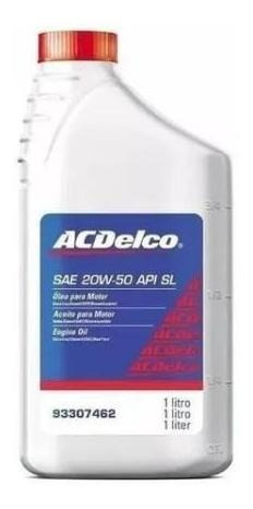Oleo Motor Ac Delco 20w50 Mineral 1 Litro 