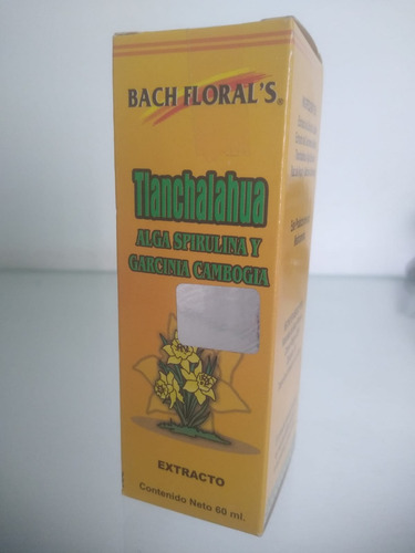 Extracto De Flores De Bach Tlanchalahua Spirulina 60ml