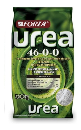 Fertilizante Urea Caja X500 Grs Granulado Forza