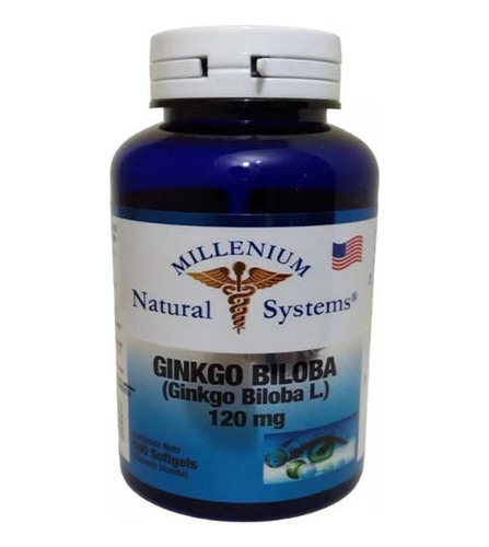 Ginkgo Biloba 120mg 100sg - Unidad a $450