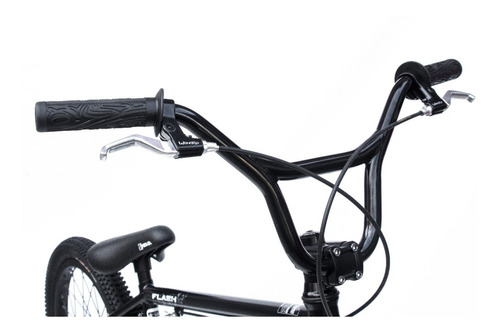 Imagen 3 de 10 de Bicicleta Bmx Venzo Flash ¡ideal Freestyle Iniciante! Negra