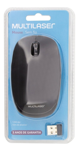 Mouse Multilaser  Office Mo251 Preto