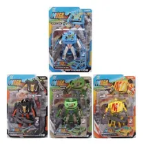Comprar Robot Auto Transform Figura Con Acce Convertible Vs Modelos Color Multicolor
