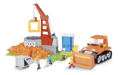 Blocos Para Montar Construção Civil Cobi