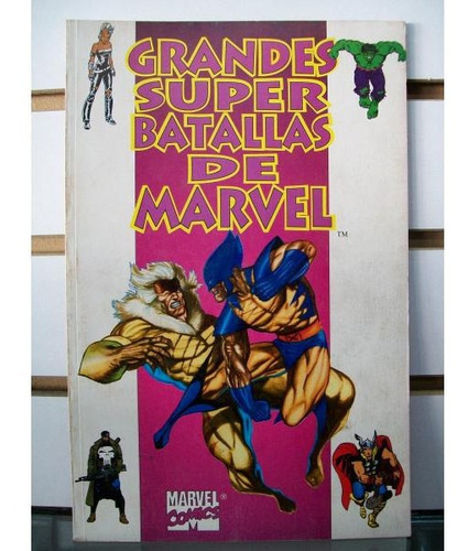 Grandes Super Batallas De Marvel Mexico Intermex