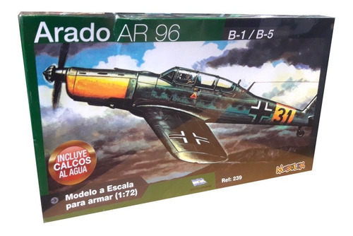 Avion Arado Ar 96 B1/b5  1/72  Maqueta Marca Modelex