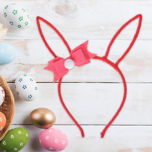 4 Diadema Con Orejas De Conejo De Pascua, Banda Para El Pelo