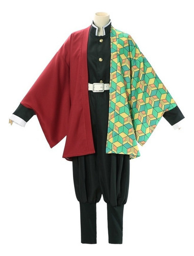 Set De Kimetsu No Yaiba Giyuu Tomioka Cosplay Haori