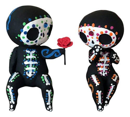 Figura De Mesa Con Forma De Calavera De Azúcar Para Decoraci