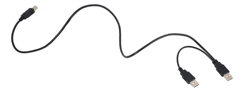 * Cable Usb 2.0 Doble Macho A Estándar B Macho Y 80 Cm Para