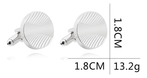 3 X 2x Gemelos De Plata Para Hombre Gemelos De Esmoquin