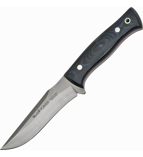 Cuchillo Muela Pointer Enterizo Cachas En Micarta +  Estuche