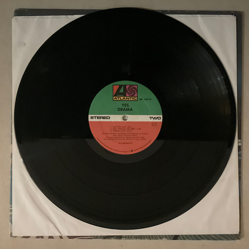 Yes Drama Vinilo Vg+ Tapa Vg Lp Usa Edición Limitada (Usado)