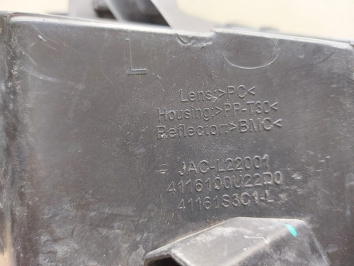 Faro Auxiliar Izquierdo De Jac Sei 3 2019