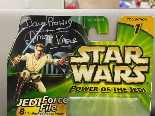 Darth Vader Autografiado Por Dave Prowse Tercera Convención