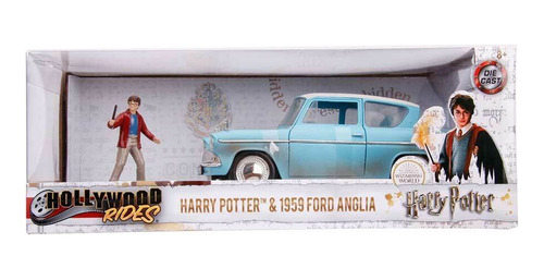 Harry Potter & 1959 Ford Anglia Automóvil Escala Jada