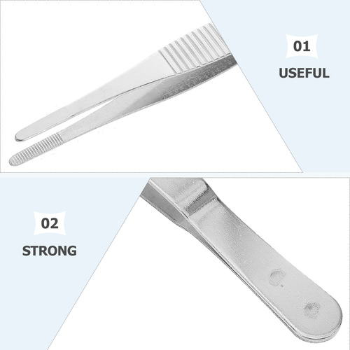 Pinzas De Acero Inoxidable: Eliminador De Vello Facial Y De
