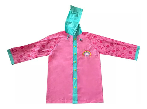 Paraguas Infantil Wabro Gabby Dollhouse Fucsia Con Diseño Estampado