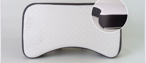 Imagen 2 de 10 de Almohada Cervical 70 X 40 Air Moon Viscolastica