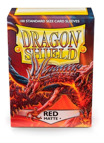 Deck Protector - Dragon Shield - Red Matte - Standard