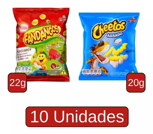 Salgadinho Cheetos Requeijão 20g - 10 unidades