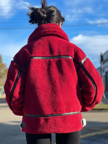 Campera Yd Mujer Piel Sintética Ultra Liviana