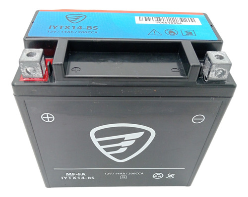 Bateria Mf-fa Iytx14-bs Italika Original Atv250 F06010094