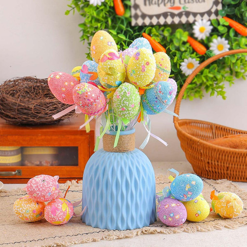 6 Uds. De Selecciones De Huevos De Pascua, Enredadera