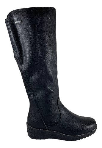 Bota Via Uno Color Negro 35 Al 40 Liquidacion 12085303