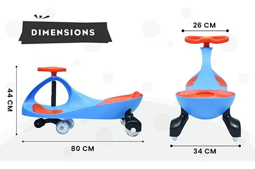 Imagen 2 de 7 de Divertido Carrito Swingcar Plasmacar Gocart Montable