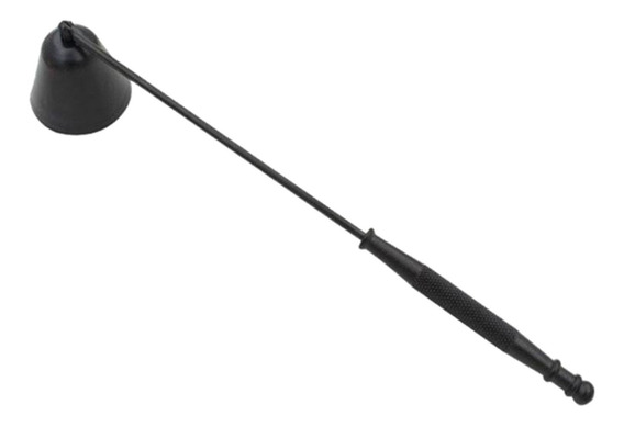 Negro HEEPDD Cortador de Velas apagador de Velas en Forma de Campana de Acero Inoxidable El apagador de extintor de Seguridad Evita la pulverización 