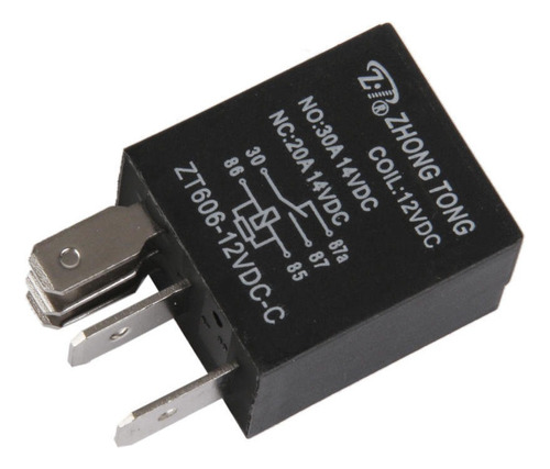 Relés For Coche Moto Dc 12v 20a/30a Amp Spdt 5 Pin 5p