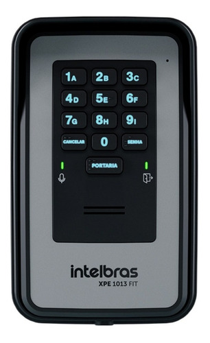 Painel Externo Porteiro Eletrônico Xpe 1013 Fit Intelbras