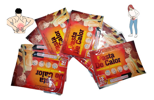 Pack 10 Paches De Calor Para El Dolor