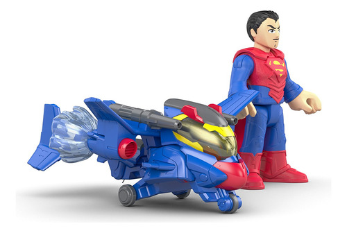 Imaginext Dc Super Friends Superma Transformable (Usado)